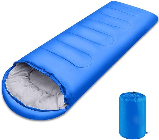 Sleeping Bag, Lightweight 3 Season Weather Sleep Bags for Kids Adults Girls Women, Microfiber Filled 5-20 Degree for Backp...
