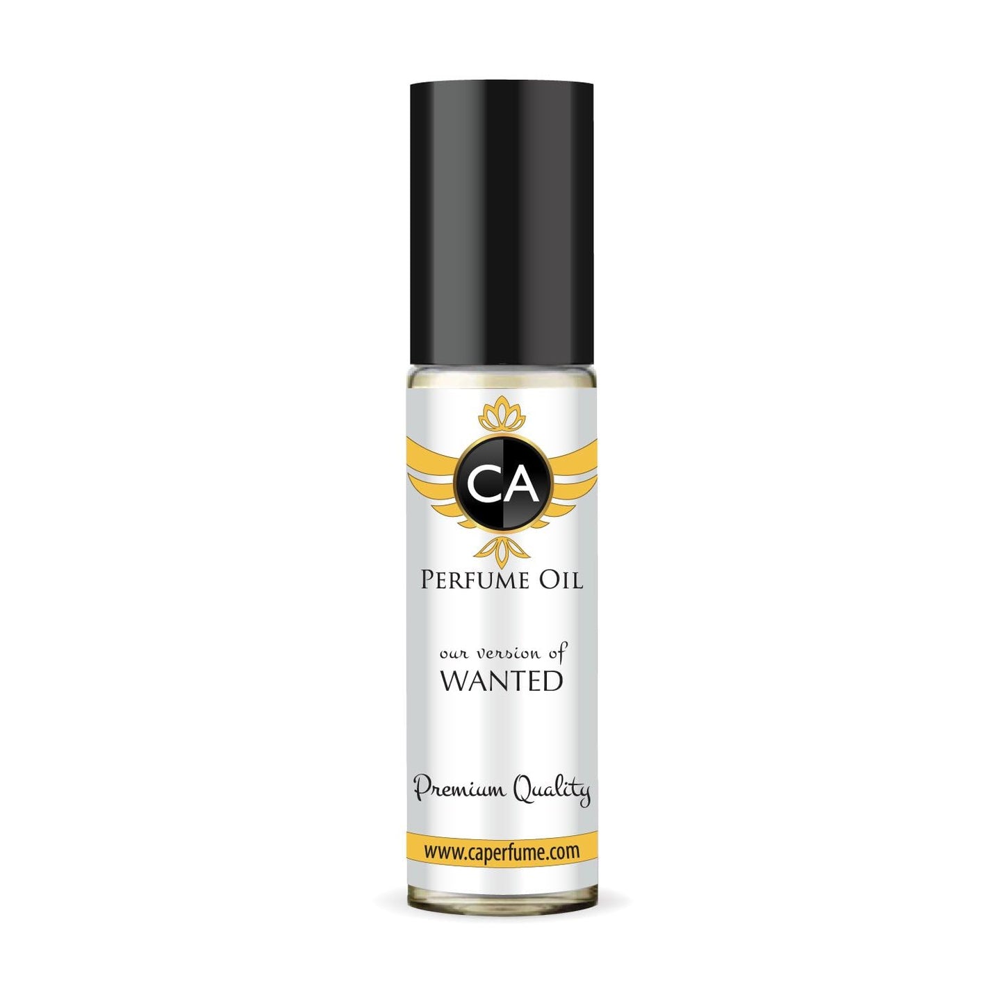 CA Perfume Impression of Wanted for Men Fragrance Oil Woody Spicy Scent Long Lasting Cologne for Men Travel Size TSA Ready Mini Parfum Body Oil Roll-on 0.33 Fl Oz 10ml
