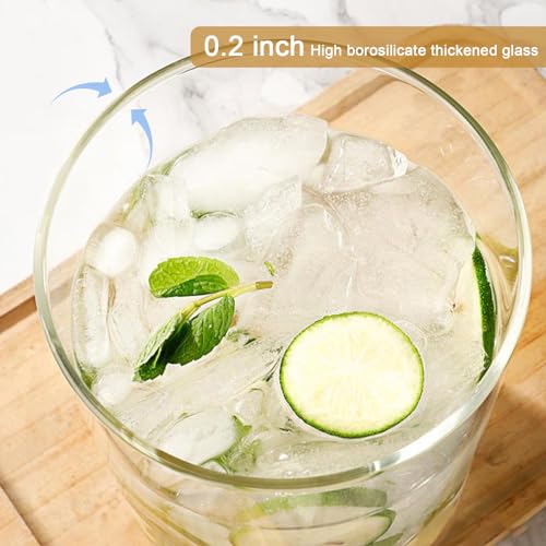Drink Dispenser,2.9 Gallon Drink Dispensers for Parties,Glass Beverage Dispenser with Spigot - Jumbo Glass Drink Dispense...