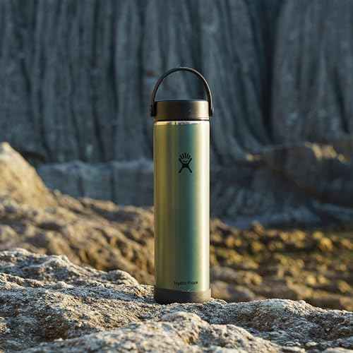 Hydro Flask 40 Oz Lightweight Trail Series Wide Flex Cap Quartz- Hiking Water Bottle