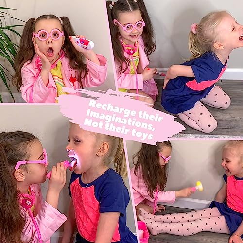 Liberry Doctor Kit for Toddlers 3 4 5 Years Old, Kids Doctor Play Set for Girls Boys Toy, Pretend Play Medical Kit with St...