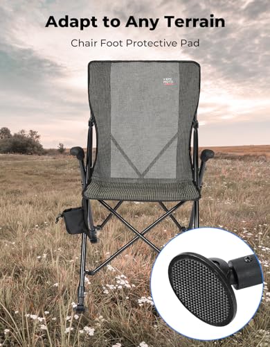 KEMIMOTO Hunting Blind Chair 360 Degree Silent Swivel, 300 Lbs Height Adjustable Quick Folding Portable Comfortable Huntin...