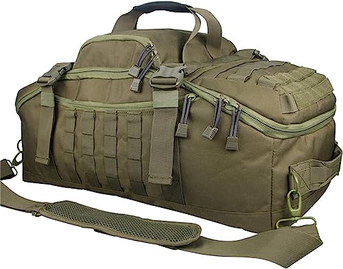 3 In 1 Military Backpack Travel Duffle Bag for Weekender Gym Traveling Workout Deployment