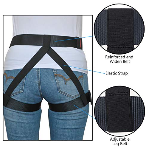 HeeJo Climbing, Rock Climbing, Half Body for Rappelling Fire Rescuing Tree Climbing Gear