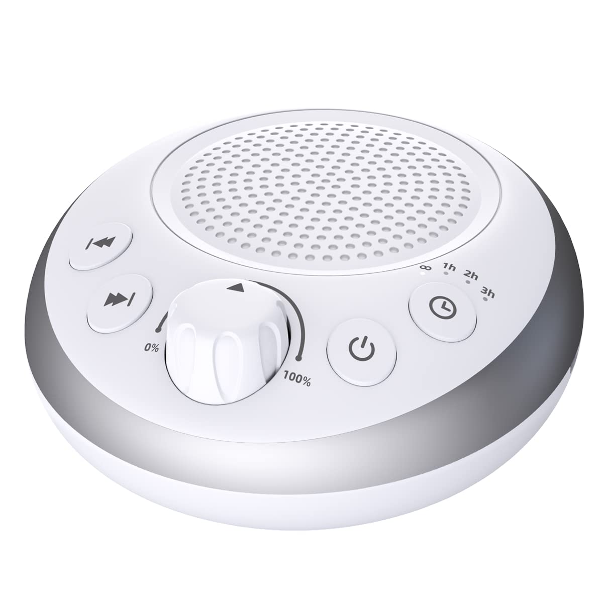 Loud Pink Noise Machine Sleep Machine Nostop 30 Soothing Sounds for Baby Kids Adults Sleep Pinknoise Machine 36-Level Vol Auto-Off Timer Memory Function for Home Travel Office