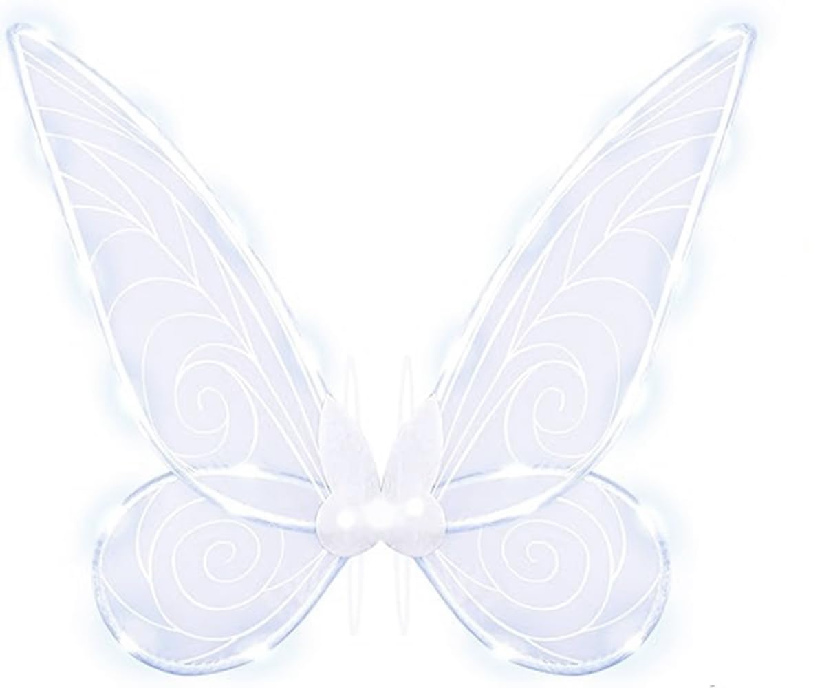 Fairy Wing,Butterfly Fairy Halloween Costume Angel Wings,Halloween Costume Sparkle Angel Wings Dress Up Party Favor