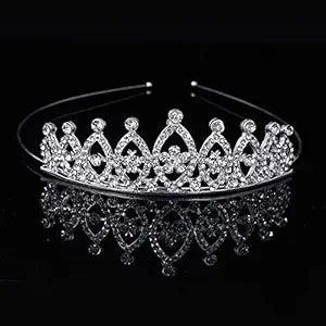 Crystal Wedding Tiaras Rhinestone Headband for Women Royal Bride Hair Accessories(7)