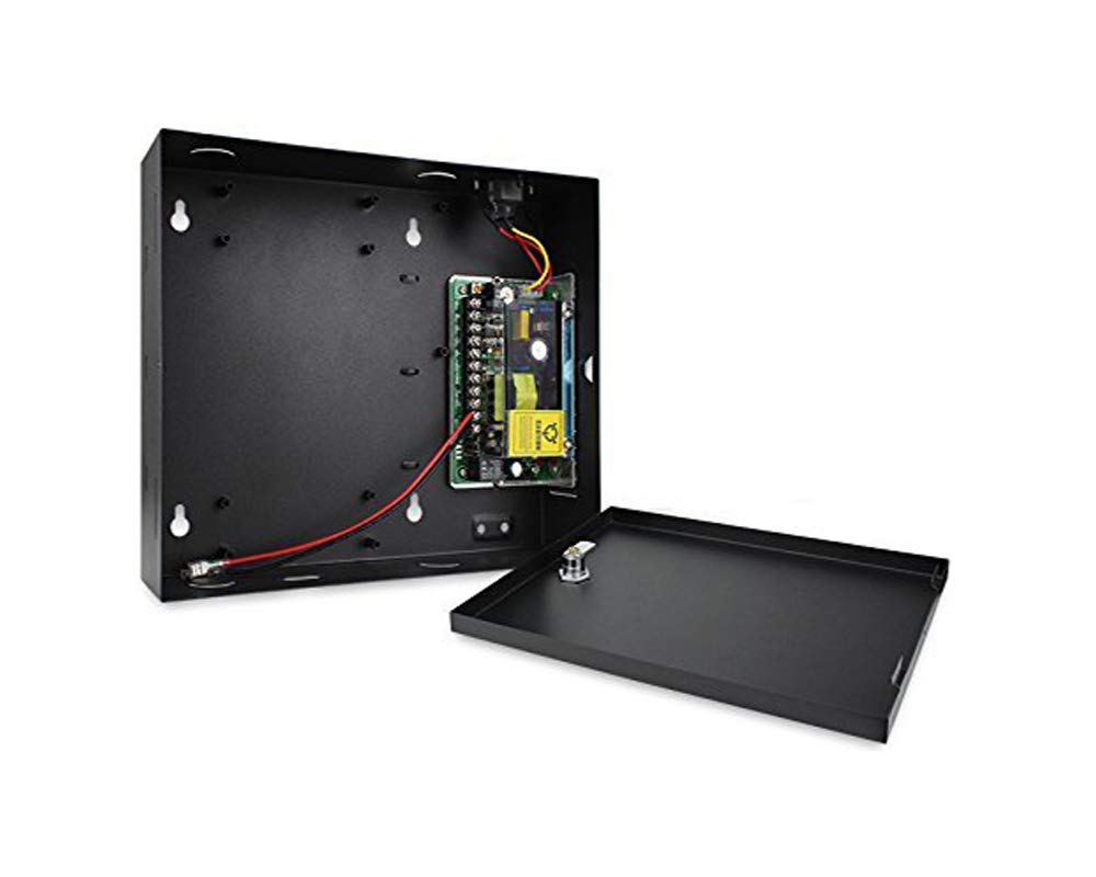 Mengqi-Control Single Door Access Control System Core Control With Metal 110V-240V Power Supply Box Tcp/Ip Network Access Contro