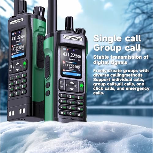 BAOFENG UV-32 UV32 10W Ham 2 Way Radio GPS One-Key Frequency Matching Writing Frequency APP Satellite Positioning Type-C U...