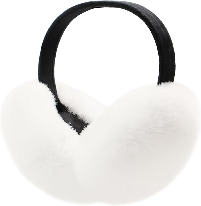 LCXSHYE Winter Ear muffs Faux Fur Warm Earmuffs Cute Foldable Outdoor Ear Warmers For Women Girls