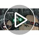 BORUIT RJ-3000 LED Green Headlamp,3 Modes White and Green LED Hunting Headlight,Super Bright USB Rechargeable Tactical Hea...
