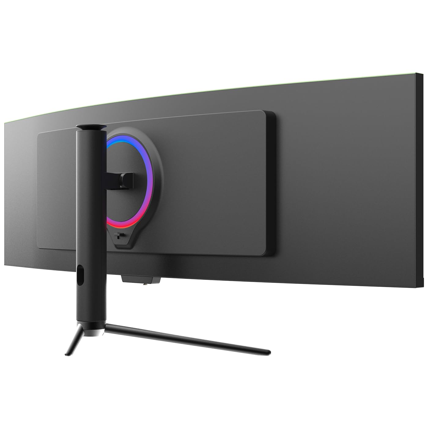 GAMEPOWER DQ49 inch Curved Ultrawide Gaming Monitor, 1Ms, 120Hz Refresh Rate, 32:9, DQHD, 5K 5120x1440p, R1800, 99% sRGB, HDR400, DisplayPort, HDMI, FreeSync, Gsync, Height - Tilt Adjustable