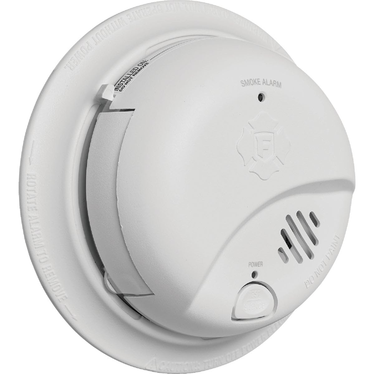 SMI100-AC Hardwire Interconnect Smoke Alarm with Battery Backup,