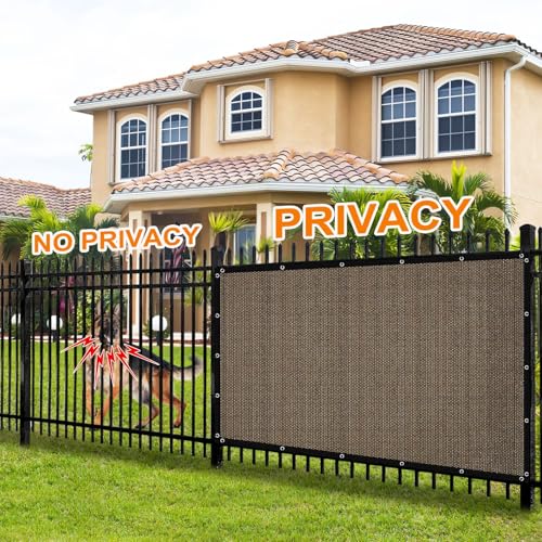 Artpuch 90% Sun Shade Cloth, 4 x 8 FT Pergola Shade Cover Canopy with Grommets, Sun Screen Fabric Tarp for Patio, Outdoor,...