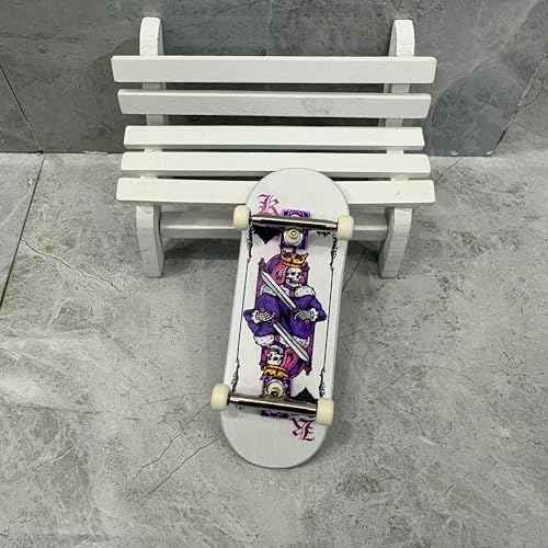 Pro Fingerboard Complete Skateboard Set, 29X96mm with Maples Wood Deck, 4.0 pro Trucks Regular kingpins,Urethane Bearing wheels-op3ra v3 Hearts of Jack