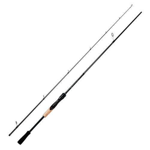 HANDING Magic L Bass Fishing Rod 7' Medium Light Spinning Rod 2-Piece Moderate Fast with Fuji Guide Rings and 30T+24T Carbon Fiber for Trout Bass Walleye