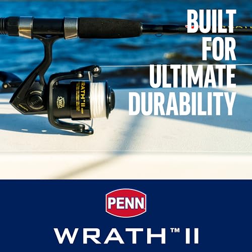 Penn Wrath II Spinning Reel and Fishing Rod Combo