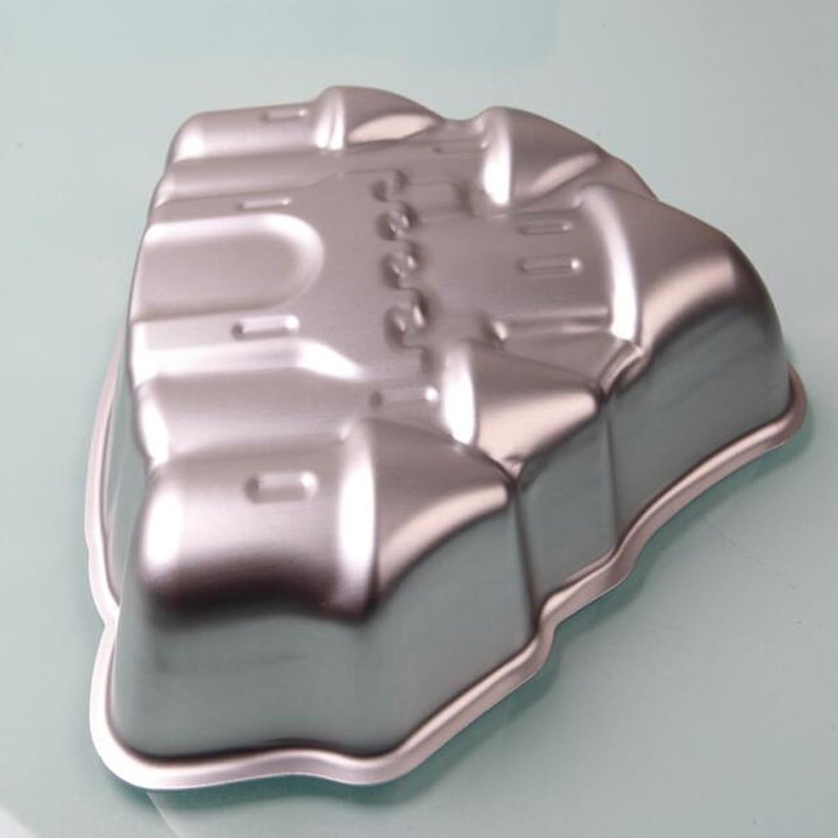 QFYFGYT 3D Aluminum Cake Mold - Castle Decoration Baking Pan DIY Birthday Cake Mold - Kitchen Supplies
