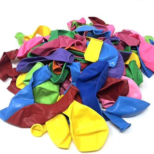 Allgala 100 Count 9 Inch Helium Grade Premium Latex Balloons for Birthday Feliz Cumpleaños Baby Shower Engagement Party We...