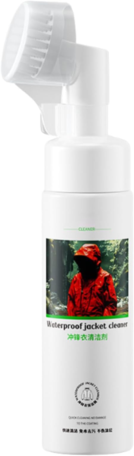 Down Detergent - 200ml Waterless Waterproof Jacket Detergent | Oil Stain Remover Spray for Down Sports Gear, Tent, Hiking Pants, Ski Suit, Travel, Camping, Outdoor Gear Cleaning