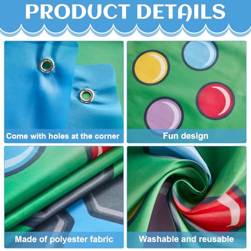 Large 73inch Video Game Photo Prop Game on Birthday Party Decorations Blue Green Handheld Gaming Console Banner Backdrop G...
