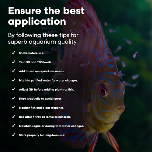 Brightwell Aquatics Remineraliz - Adds Minerals to Distilled, Deionized, or Reverse Osmosis Water for Freshwater Aquarium ...