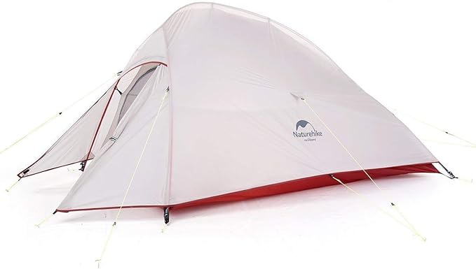 Naturehike Cloud-Up 2 Person Tent Lightweight Backpacking Tent with Footprint - Free Standing Ultralight Camping Hiking Ba...
