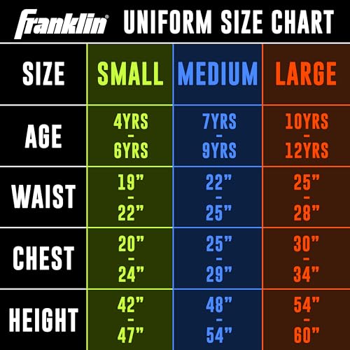 Franklin Sports NFL Kids Football Uniform Set - NFL Youth Football Costume for Boys & Girls