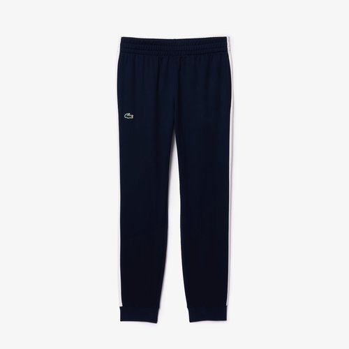 Lacoste Men's Sport Sportsuit Tennis Sweatpants, Navy Blue/White, Medium