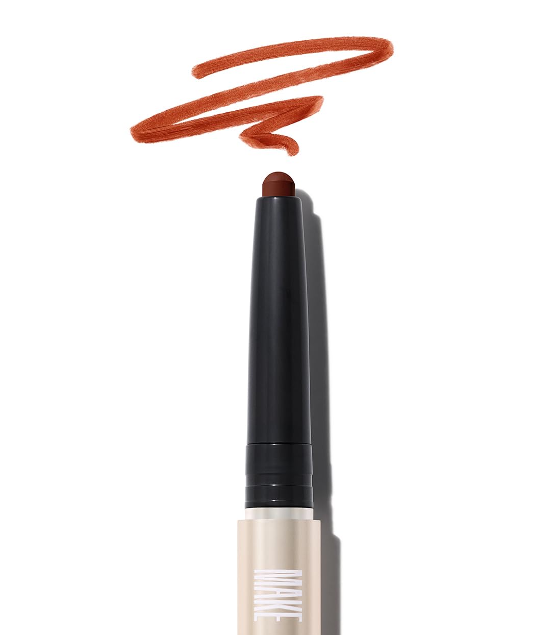 MAKE Beauty Eye Shaping Stylo - Cream Eyeshadow Stick. 4-in-1 Shape, Define, Contour, and Shade Eye Shadow for Versatile Makeup Looks. Long-Lasting Creamy Formula. Shade - Surface