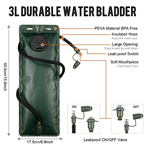 G4Free Outdoor Tactical Backpack with G4Free Hydration Pack