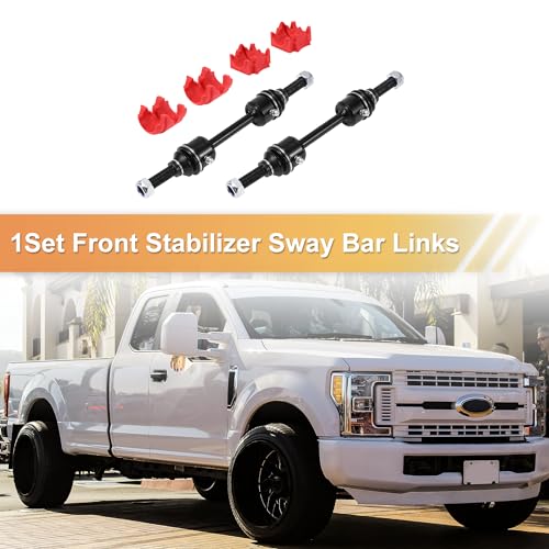 X AUTOHAUX 1 Set Front Sway Bar Links Stabilizer Link Kit with Bushing for Ford F-150 2009-2014 Suspension Kit No.K750362/...