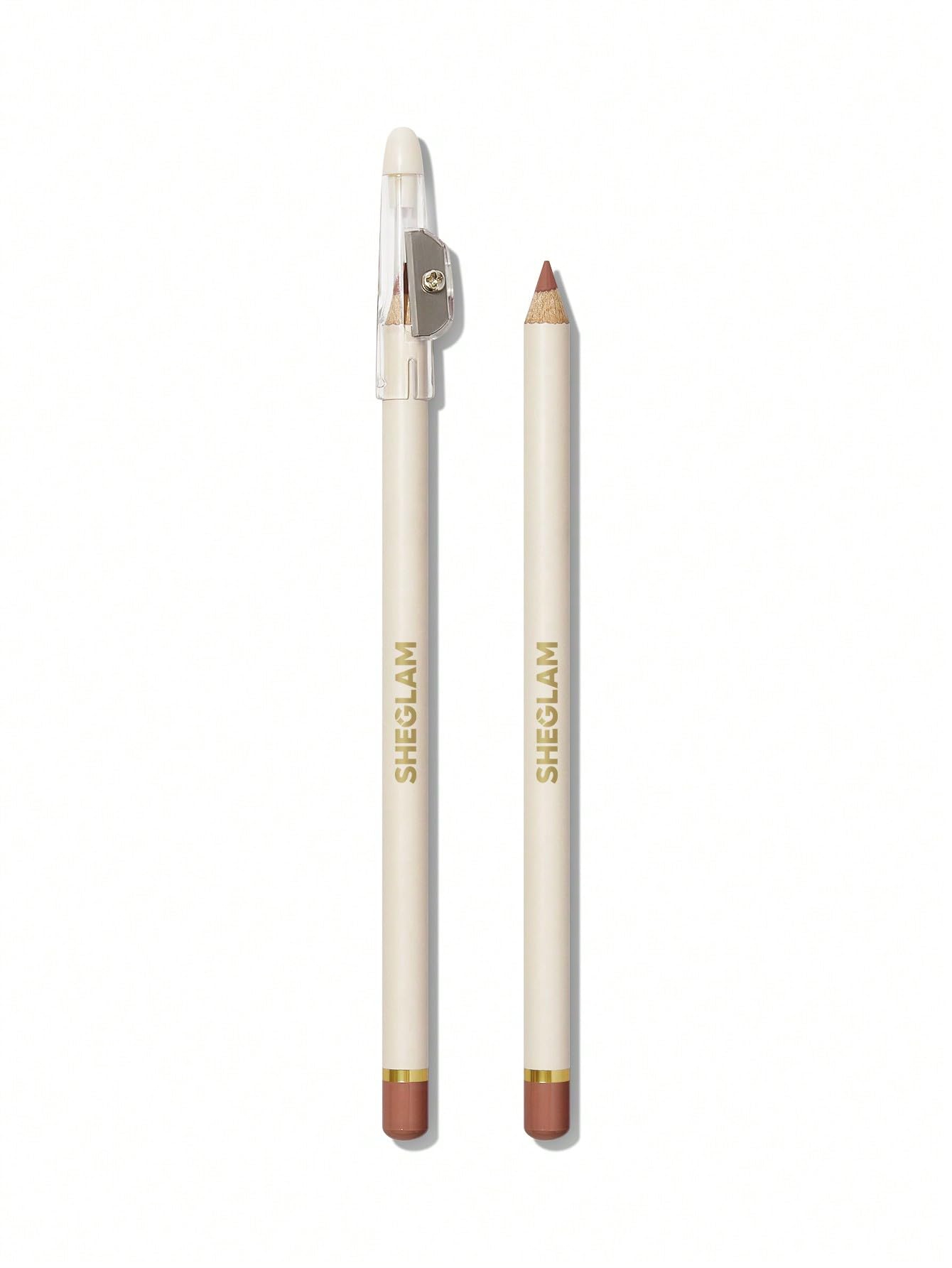 SHEGLAM Lip Facts Lip Liner Highly-Pigmented Pencil For Shaping & Sculpting Lips Long-Lasting Creamy Make Up-Brazen