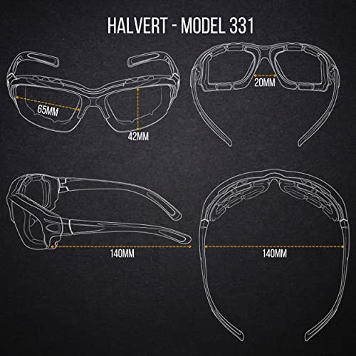 WYND Blocker Motorcycle Riding Glasses Extreme Sports Wrap Sunglasses