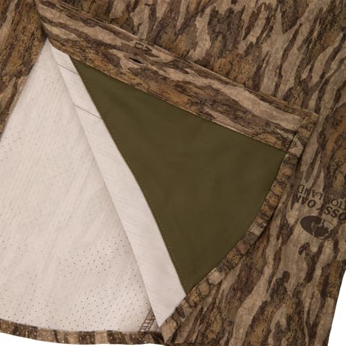 Drake Waterfowl Men's EST Wingshooter Trey Moisture-Wicking Stretchy Long Sleeve Hunting Shirt with UPF 30 Sun Protection