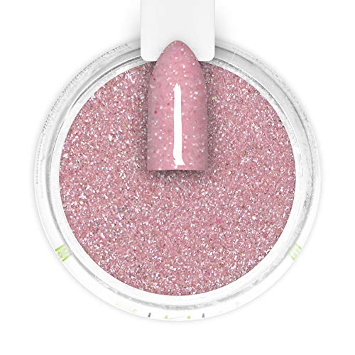 SNS Nail Dipping Powder Holidazzle Collection (HD07 - Blushing Polar Bear - 1.5 oz)