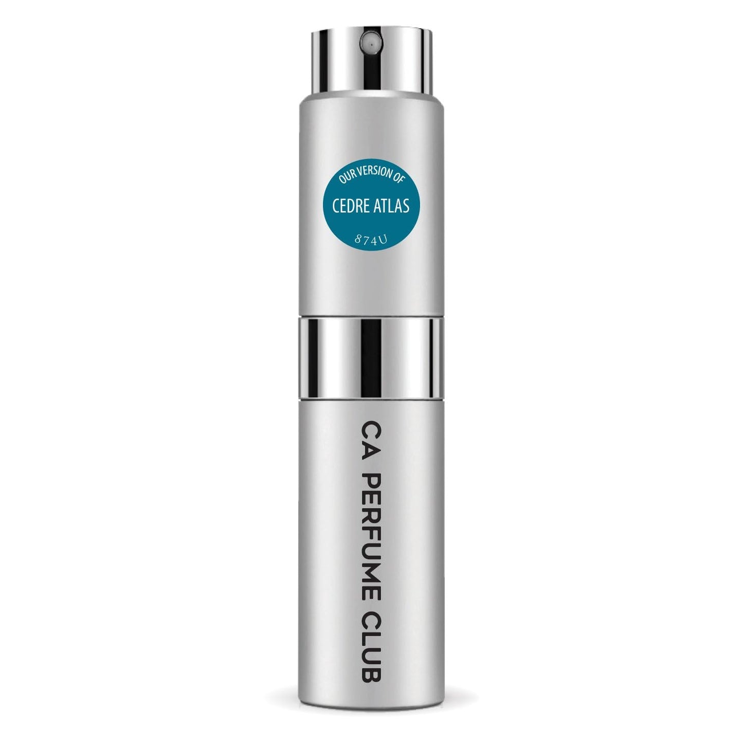 CA Perfume Impression of Cedre Atlas for Women and Men Woody Scent Long Lasting Unisex Fragrance Eau De Parfum Travel Size Refillable Atomizer Spray 0.27 Fl Oz 8ml