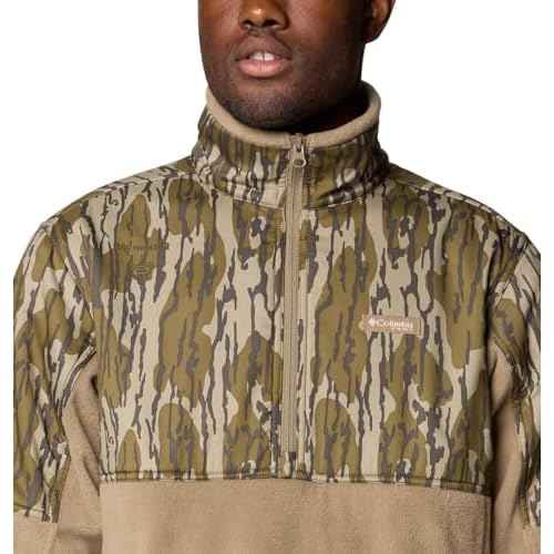 Columbia mens Phg Fleece Overlay Ii 1/4 Zip