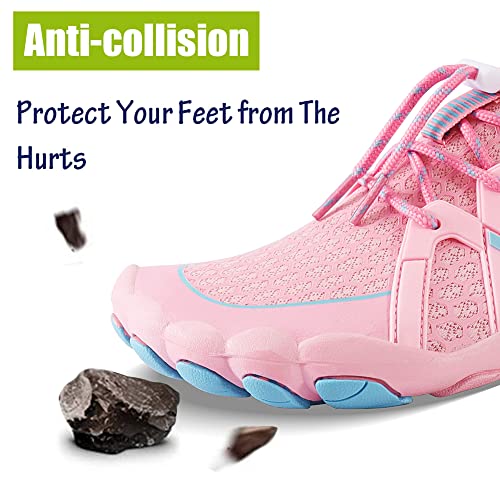 Men Women Water Sports Shoes Slip-on Quick Dry Aqua Swim Shoes for Pool Beach Surf Walking Water Park