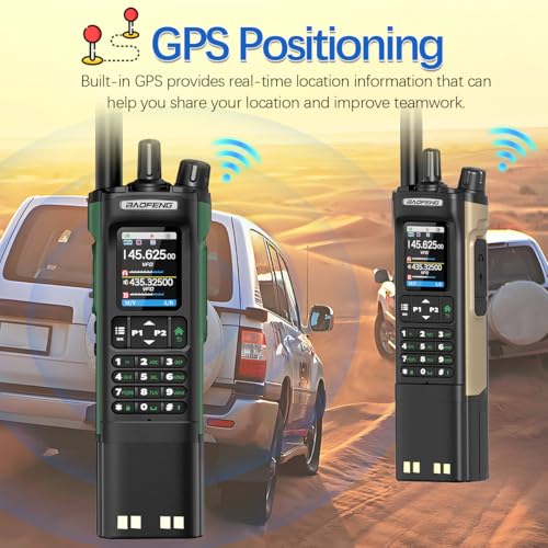 Ham Radio BAOFENG Radio UV32 Handheld 10W Rechargeable Walkie Talkies Long Range UV-32 5RM Two Way Radio NOAA Weather Radi...