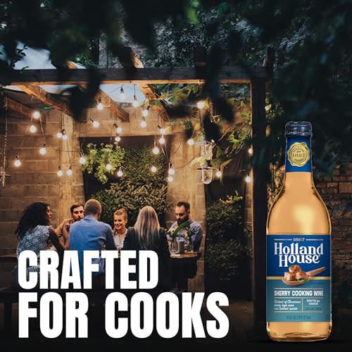 Holland House Sherry Cooking Wine, Ideal for Cooking, Roasting and Marinating, 16 FL OZ