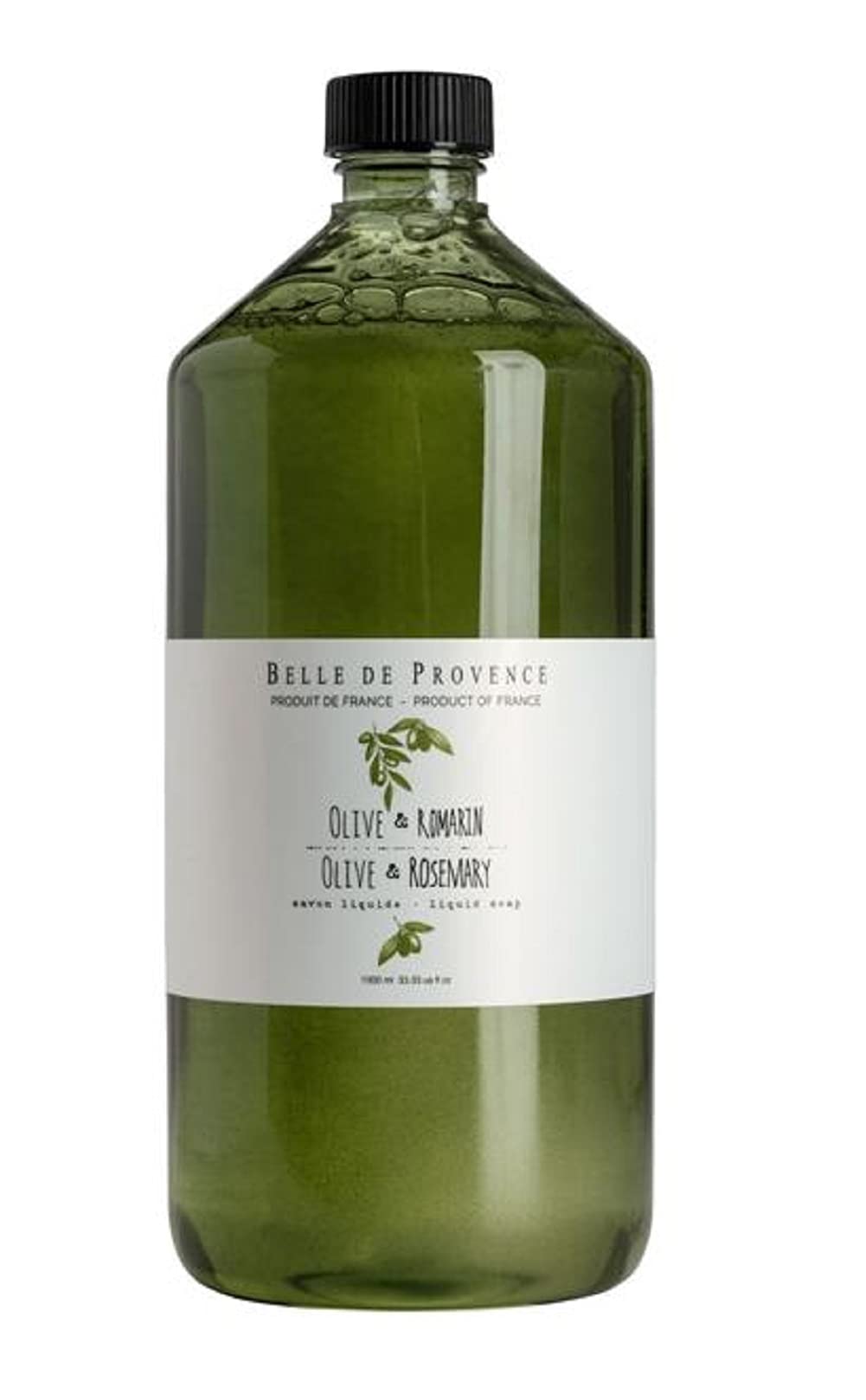 Belle de Provence Olive & Rosemary 1L Liquid Soap