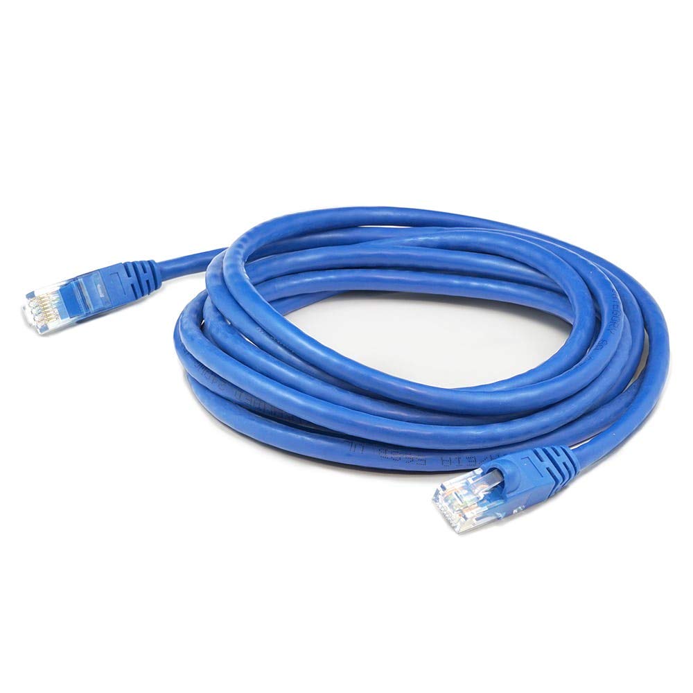 Addon 10Ft Rj-45 (Male) To Rj-45 (Male) Straight Blue Cat6A Utp Pvc Copper Patch Cable