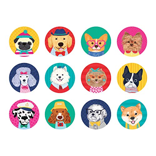 Mudpuppy Dog Portraits Mini Memory Match, Multicolor