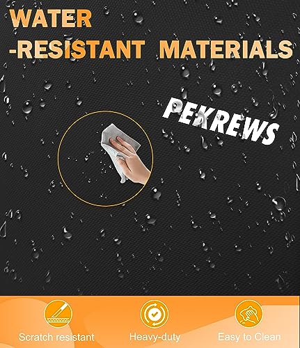 PEKREWS Bartender Bag, Travel Bartending Backpack for Carrying Bar Kit, Portable Bar Bag for Tools Set Storage Cocktail Sh...