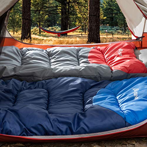 BISINNA Sleeping Bag with Pillow - 4 Season Backpacking Sleeping Bag Lightweight Waterproof Warm and Washable for Adults, ...