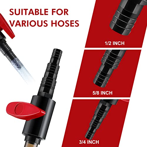 Dreyoo Aquarium Fish Tank Hook Water Changer, with Flow Switch, Quickly and Efficiently Helps Fill Your Water, Aquarium Va...