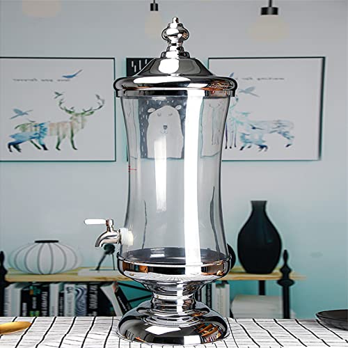 Drinks Water Dispenser Decorative Jar Drink Dispenser Glass Beverage Dispenser With Faucet For Parties Tea Iced Tea Kombuc...
