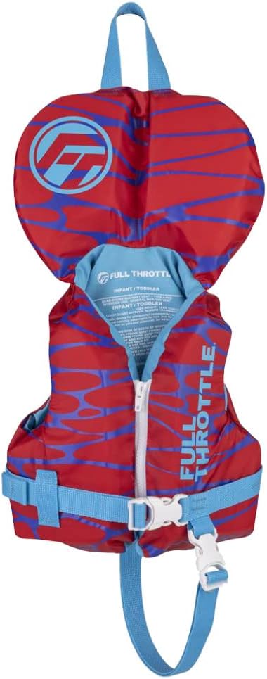 Full Throttle U.S. Coast Guard and Transport Canada Approved Infant Nylon Life Vest for Infants Less Than 30 Pounds