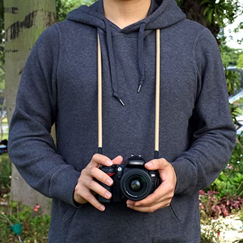 VKO Vintage Camera Neck Strap,Nylon Rope Camera Shoulder Straps for Photographers Film DSLR